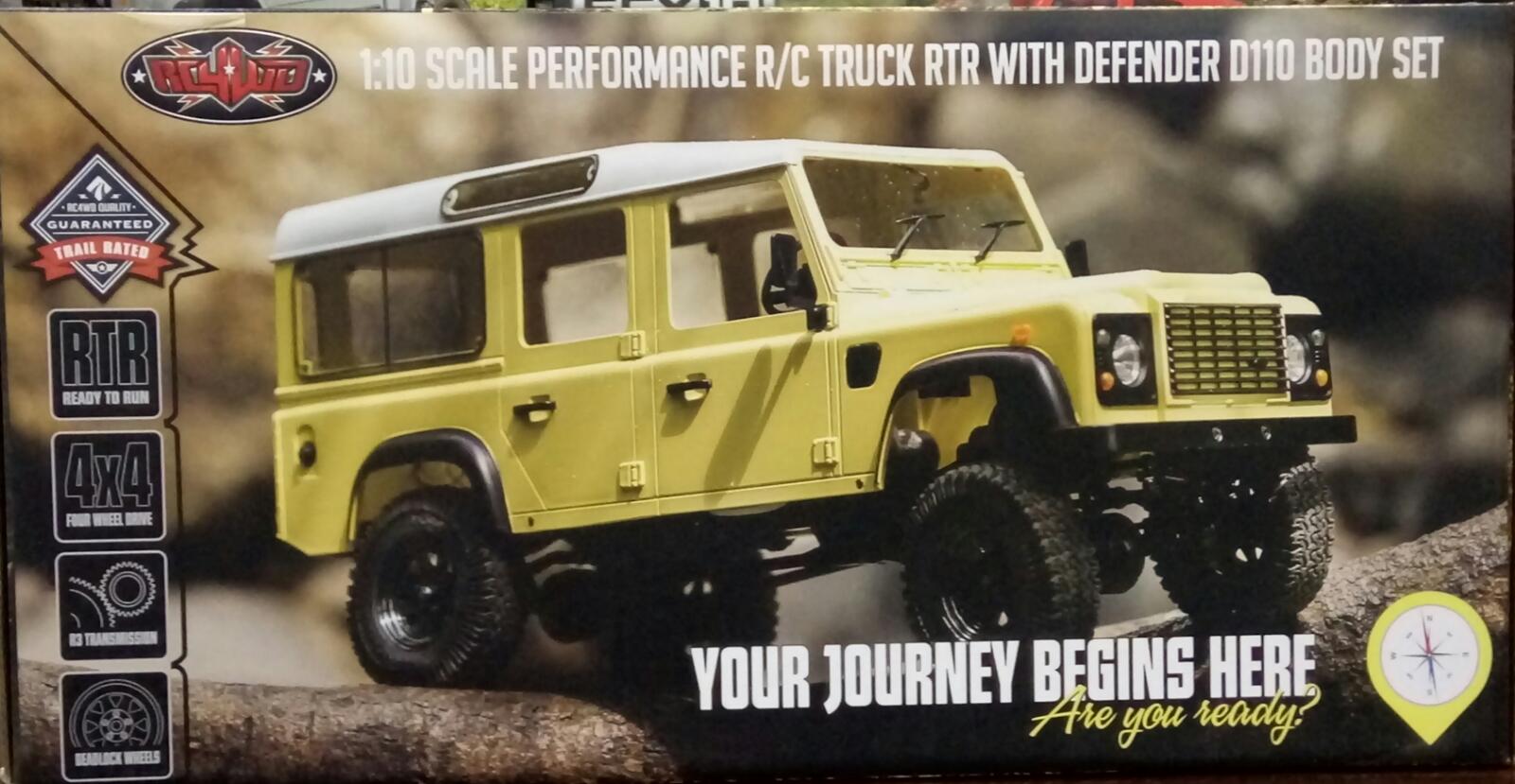 RC4WD Z-RTR0032 -  Gelande II LWB RTR with D110 Body Set