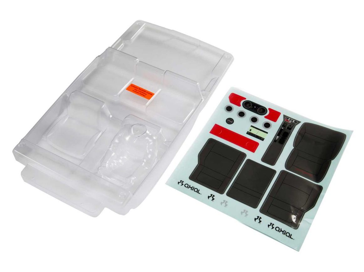 Axial AXI230016 - Clear Interior, Jeep JLU (SCX10 III)