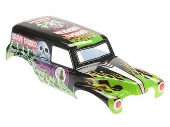 Axial AXIC1459 - Grave Digger Monster Truck Printed Body 