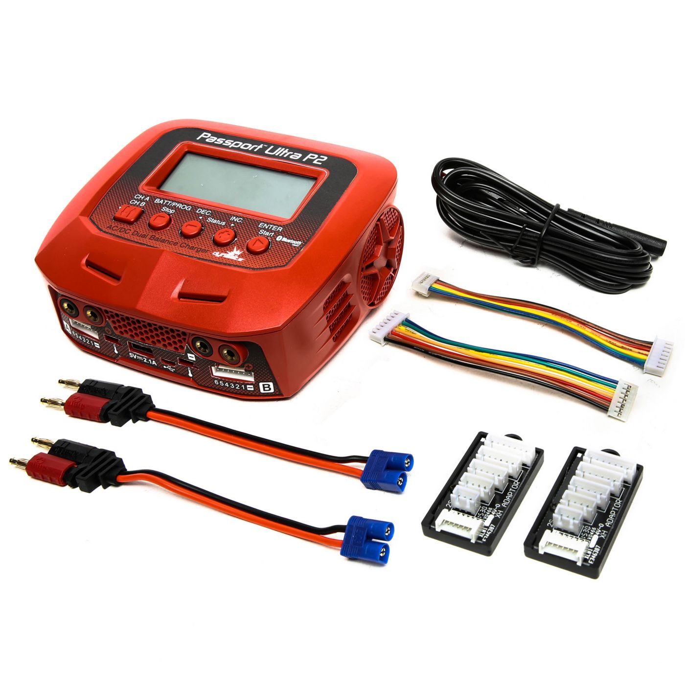 Dynamite DYNC3016 - Passport P2 100W AC/DC 2-Port Multicharger with Bluetooth Connectivity 