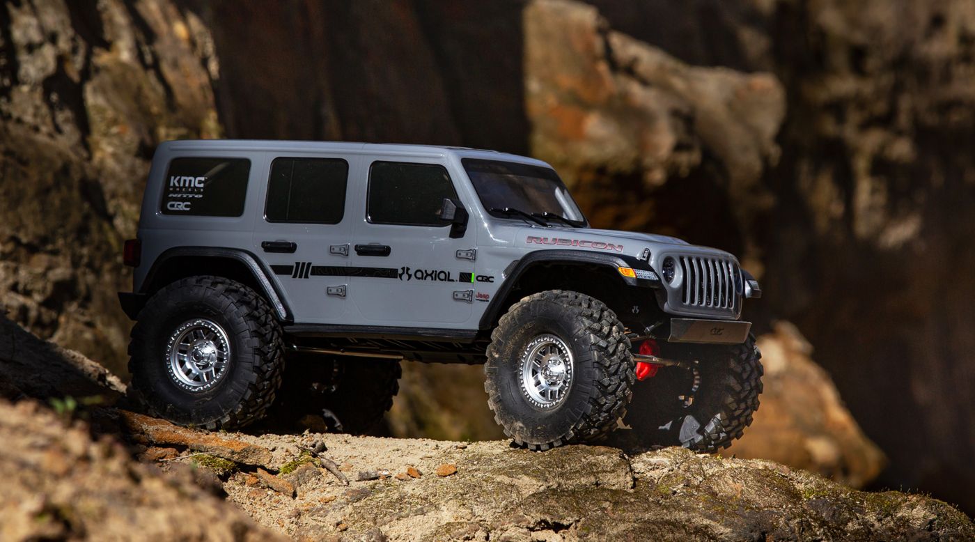 Axial AXI03003T1 - 1/10 SCX10 III Jeep JLU Wrangler with Portals RTR, Gray
