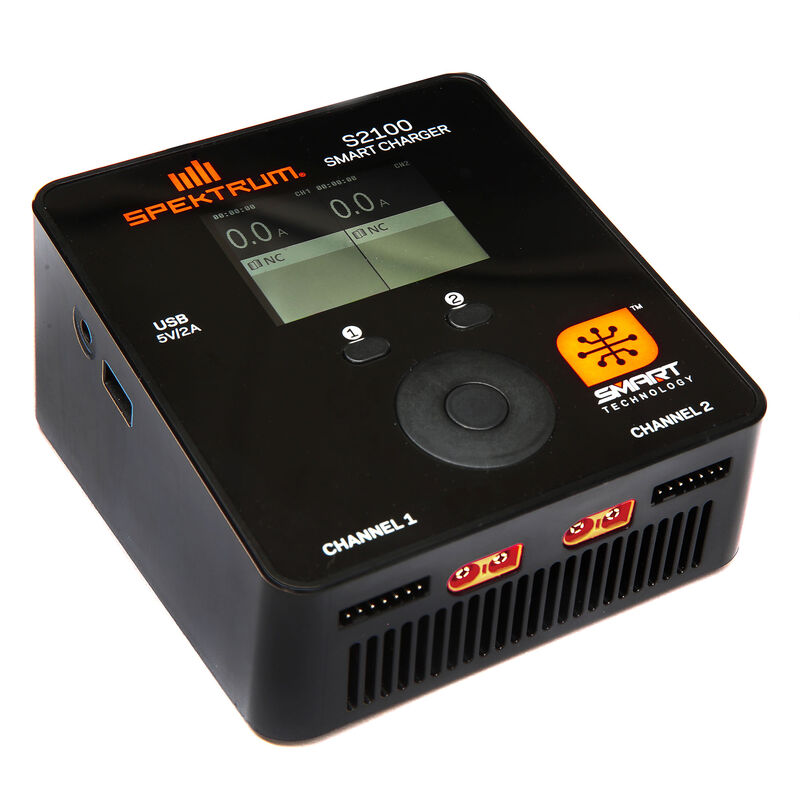 Spektrum SPMXC1010 - Smart S2100 AC Charger, 2x100W