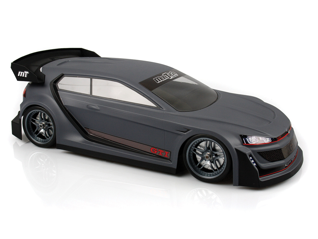MonTech 020-008 - GT1 Vision FWD Body, Clear (190mm) 