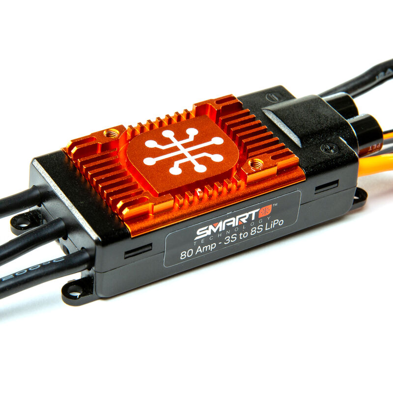 Spektrum SPMXAE1080 - Avian 80 Amp Brushless Smart ESC, 3S-8S