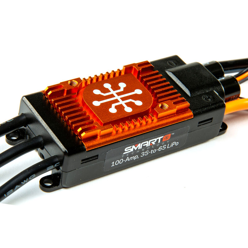 Spekttrum SPMXAE1100 - Avian 100 Amp Brushless Smart ESC, 3S-6S
