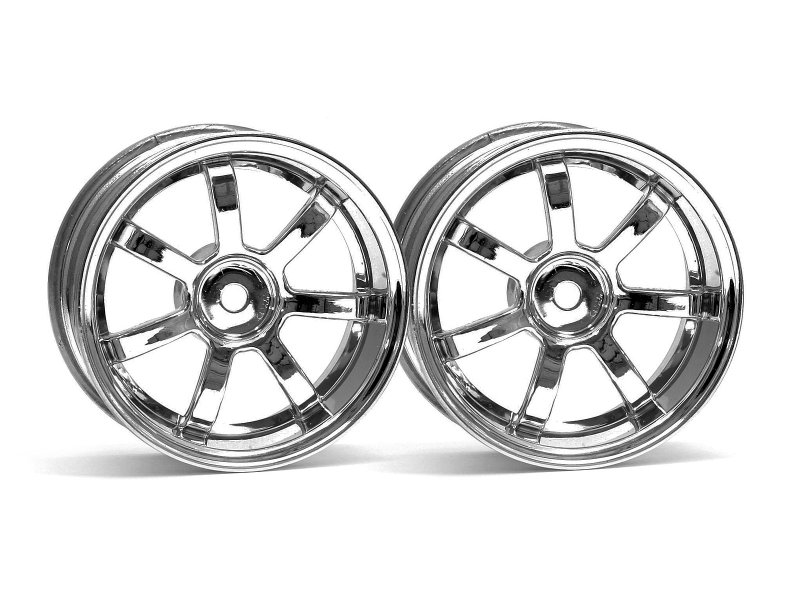 HPI 3317 - 26mm Rays Gram Lights 57S-Pro Wheel, Chrome 6mm Offset