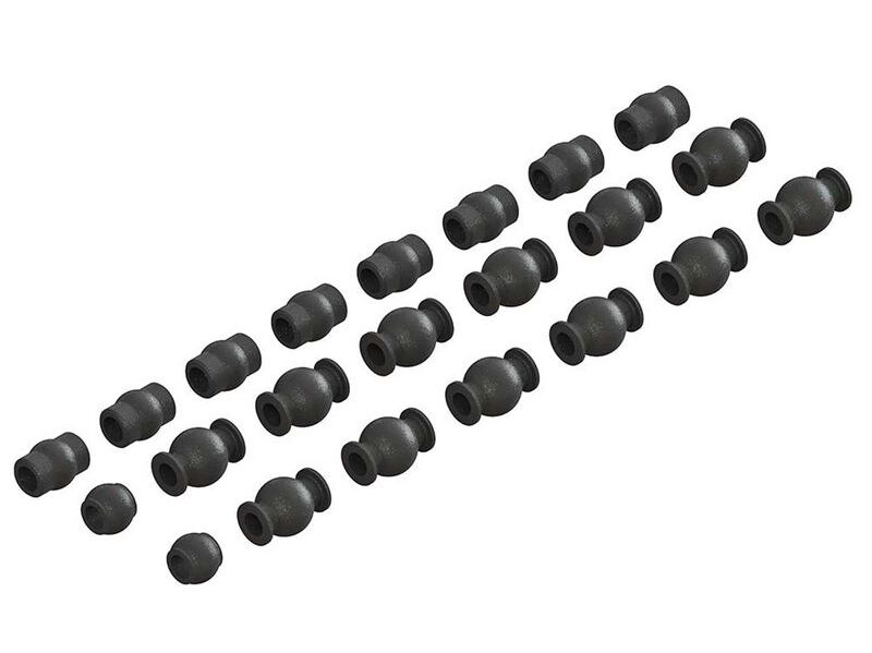 Arrma ARAC8066 (AR330515) - Composite Pivot Ball Set 