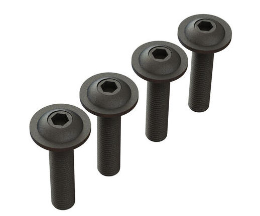 Arrma ARA727412 - Button Head Screw Flanged M4x18mm