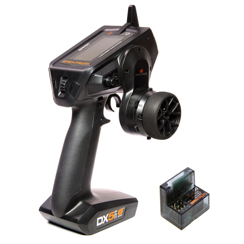Spektrum SPM5025 - DX5 Pro 2021 5-Channel DSMR Transmitter with SR2100