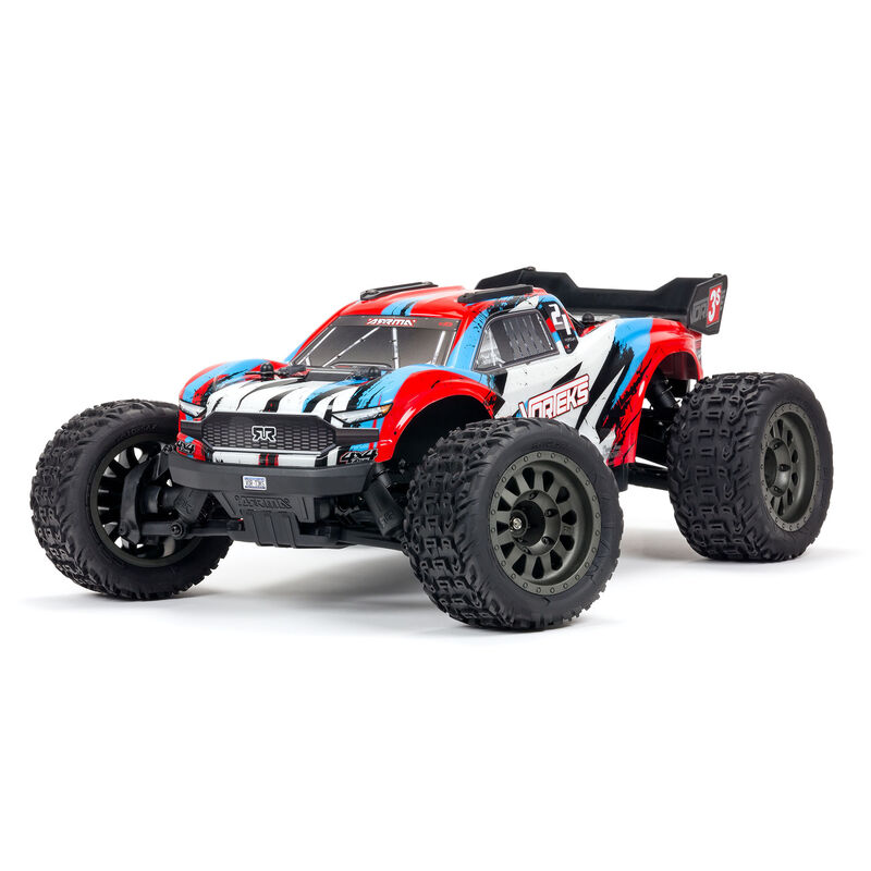 Arrma ARA4305V3T1 - 1/10 VORTEKS 4X4 3S BLX Stadium Truck RTR, Red