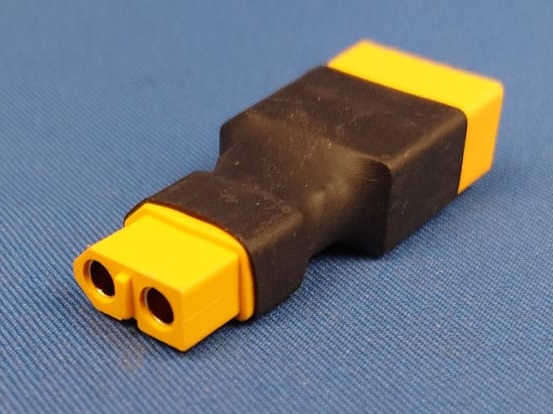 Jet Racing BA-13 - Battery Adaptor, XT90 Male ~ XT60 Female