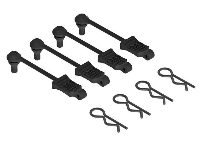 Arrma ARAC3445 (AR390165) - Body Clip Retainer 1/10 Scale Black 