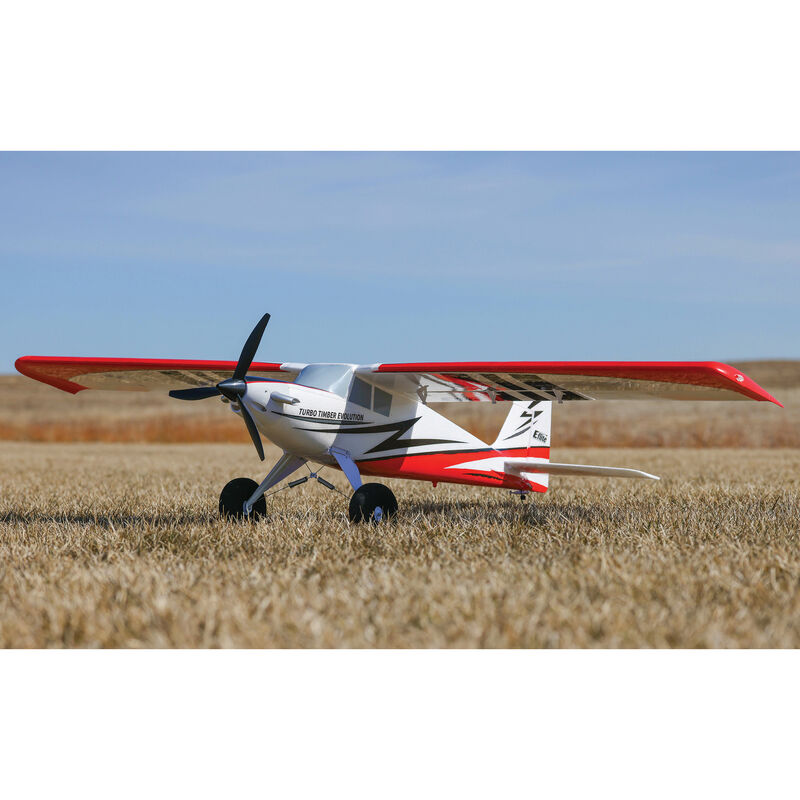 E-flite EFL105250 - Turbo Timber Evolution 1.5m BNF Basic, includes Floats