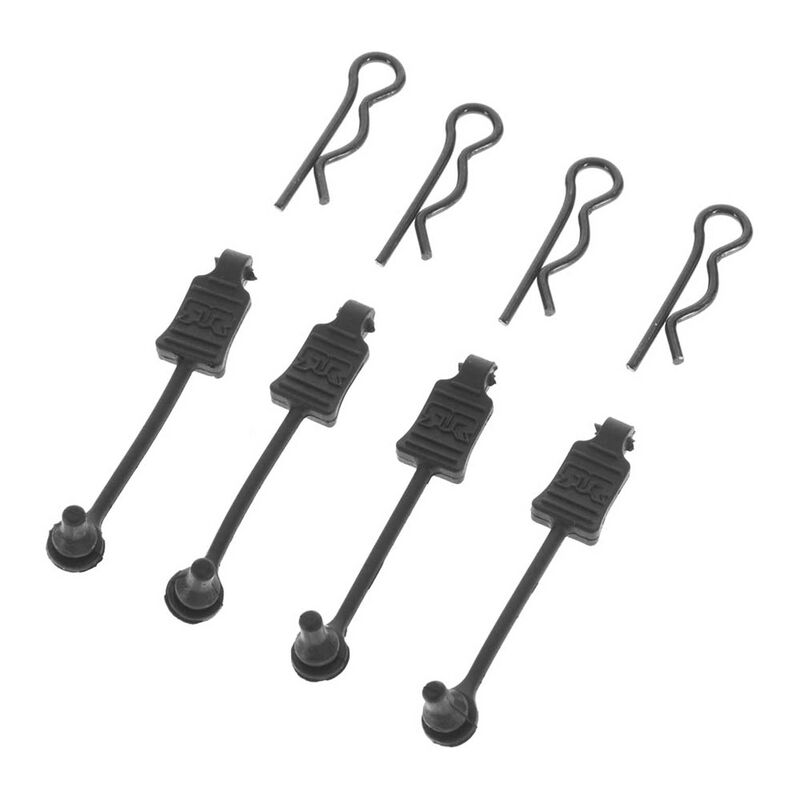 Arrma ARAC3447 (AR390178) - Body Clip Retainer 1/8 Scale Black