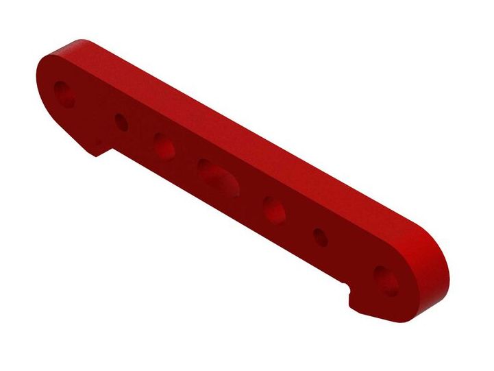 Arrma ARA330557 - Aluminum Rear Suspension Mount, Red