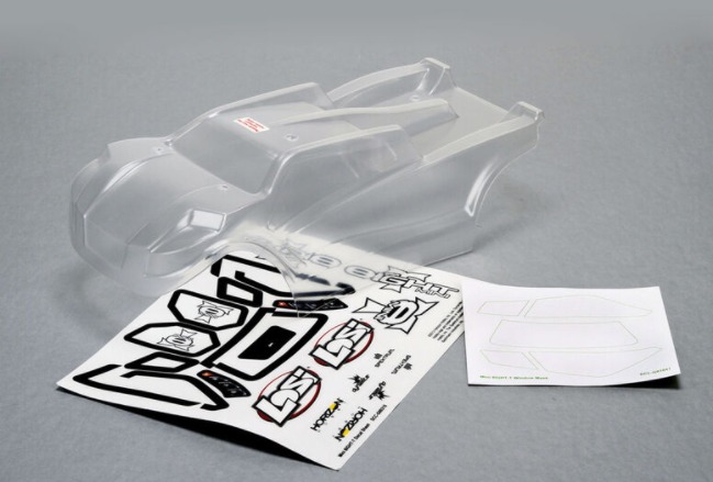 Losi LOS210001 - Clear Body Set (Mini 8T) *DISCONTINUED*