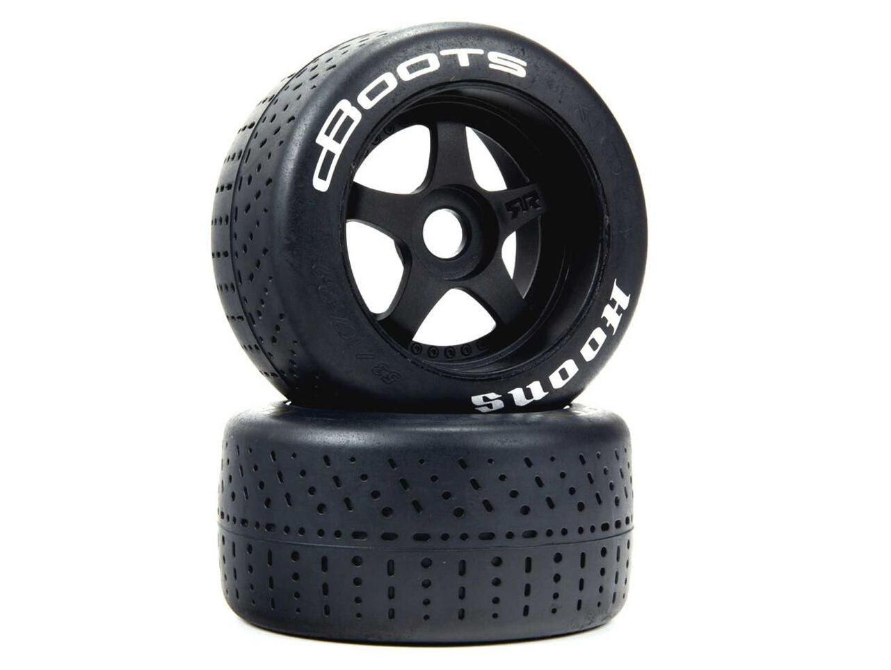 Arrma ARA550084 - dBoots Hoons 53/107 2.9 Pre-Mounted Belted Tires, Silver, 17mm Hex, 5-Spoke 