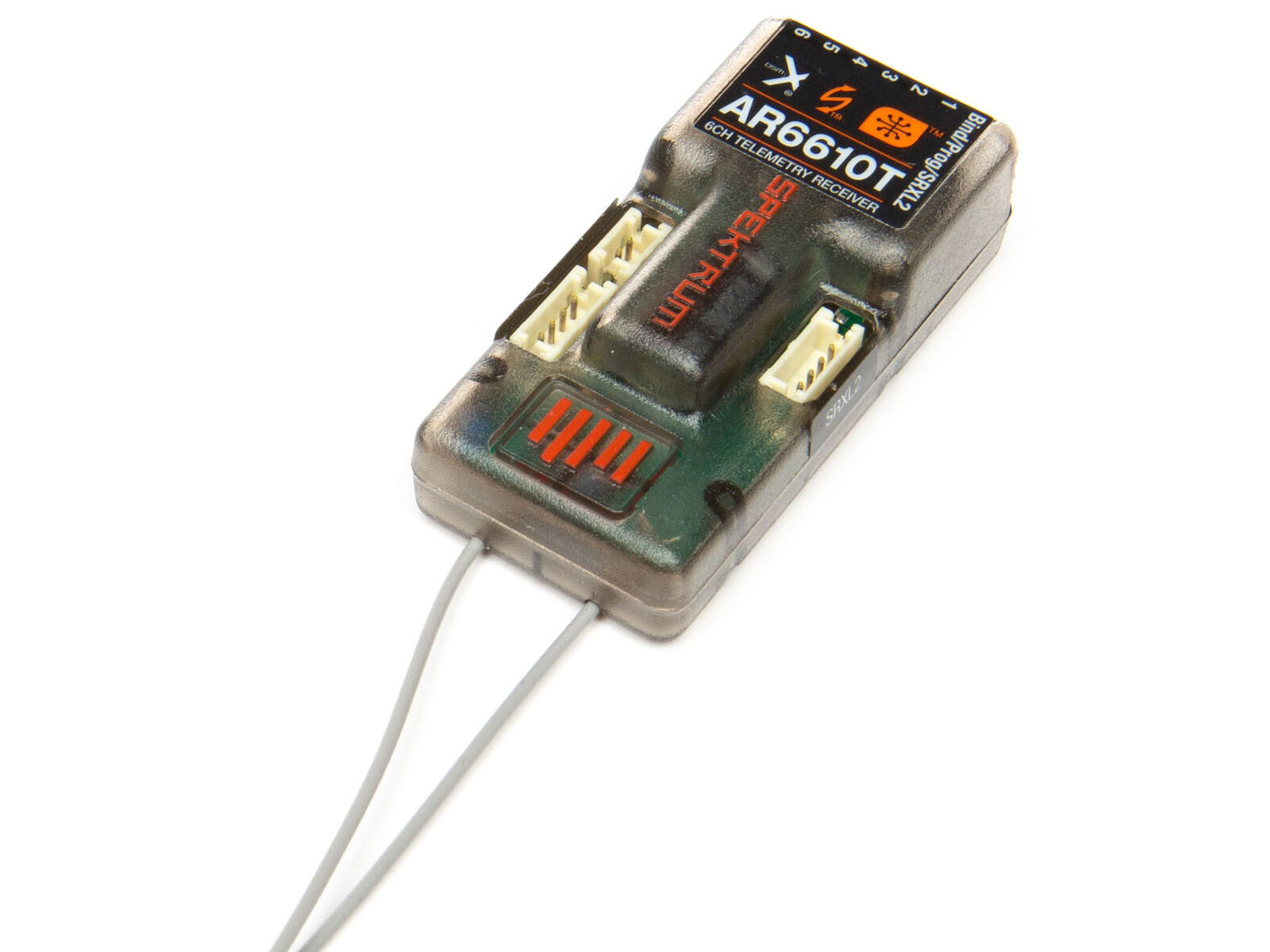 Spektrum SPMA6610T - AR6610T DSMX 6-Channel Telemetry Receiver