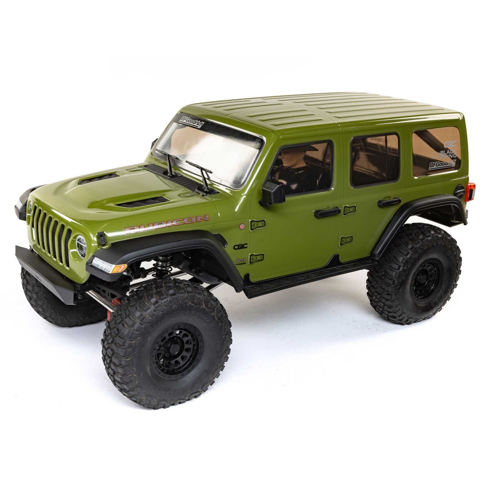Axial AXI05000T1 - 1/6 SCX6 Jeep JLU Wrangler 4WD Rock Crawler RTR: Green
