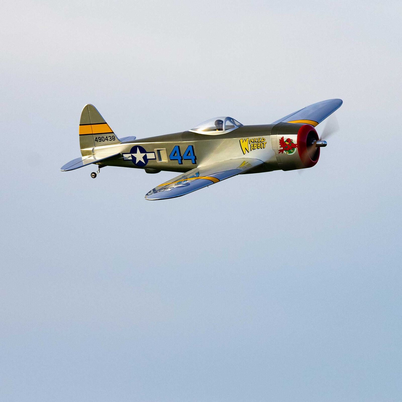 Hangar 9 HAN3380 - Fun Scale P-47 Thunderbolt PNP, 58.4