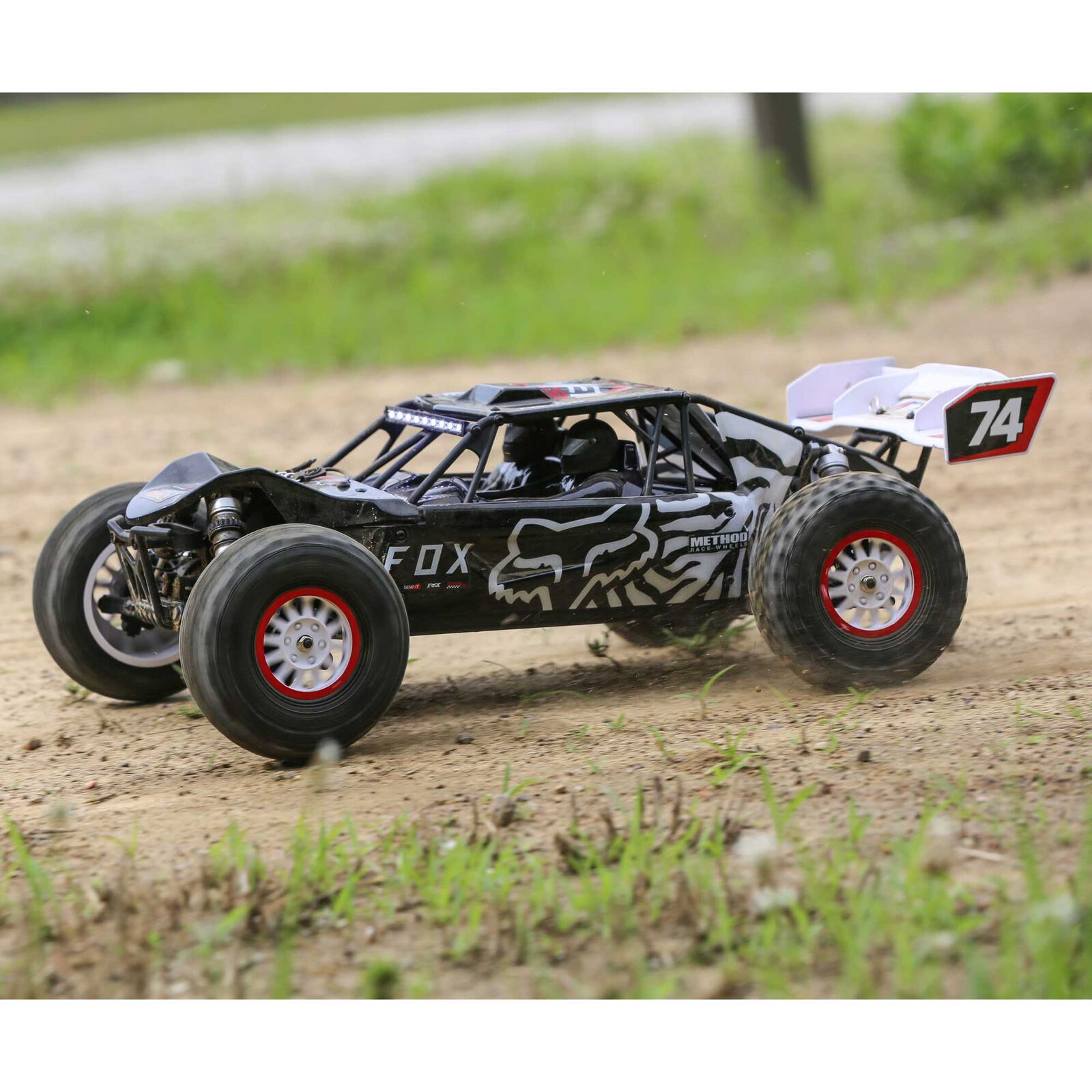 Losi LOS03027V2T2 - 1/10 Tenacity DB Pro 4WD Desert Buggy Brushless RTR with Smart, Fox Racing