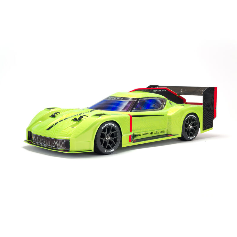 Arrma ARA4319V3T1 - 1/8 VENDETTA 4X4 3S BLX Brushless All-Road Speed Bash Racer, Green
