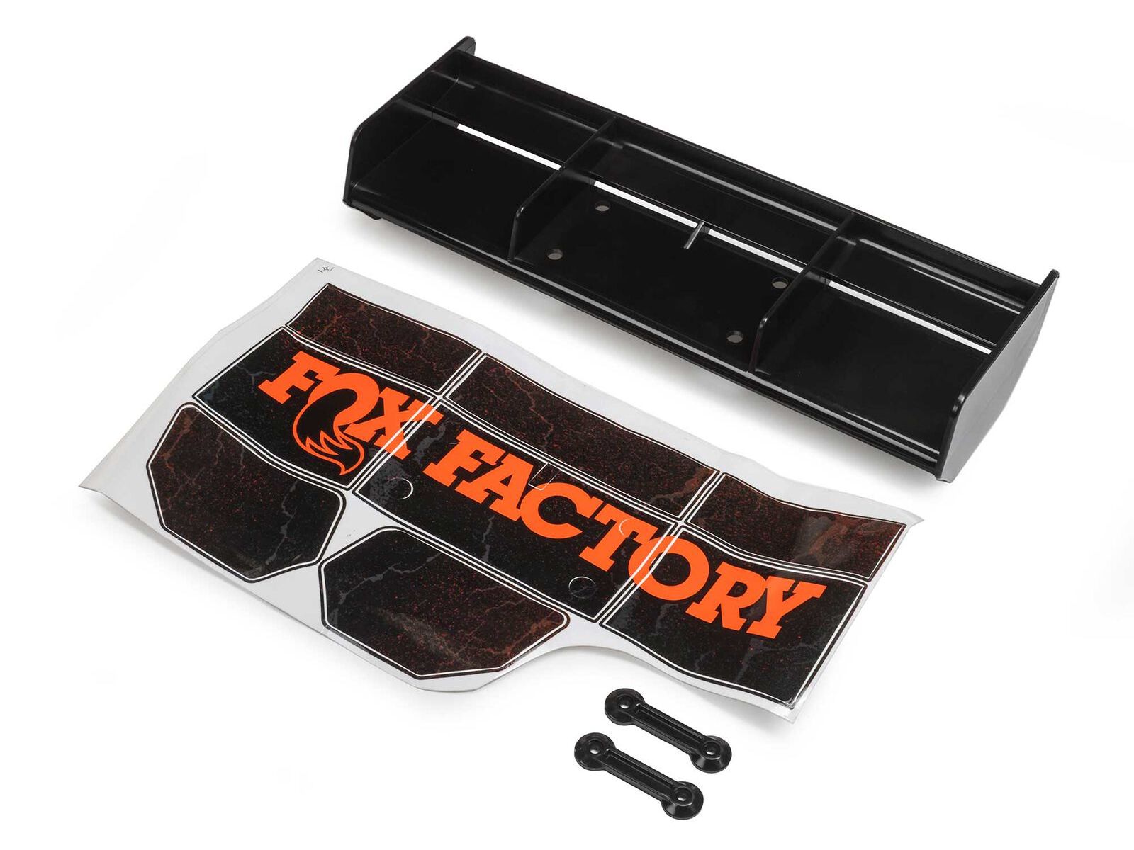 Losi LOS250055 - Wing, FOX, Black ( 1:5 DBXL-E 2.0)