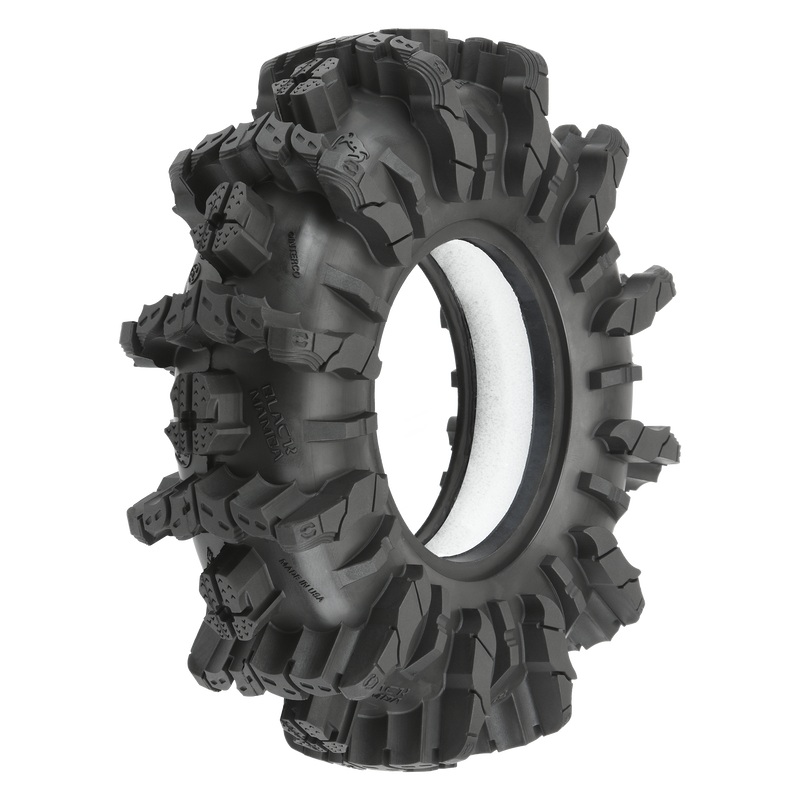 ProLine 10181-00 - 1/10 Interco Black Mamba Front/Rear 2.6