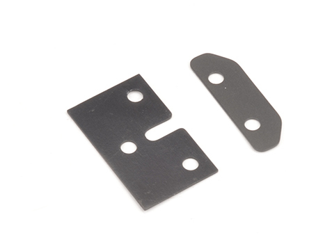 Schumacher U8207 - Alloy Pivot Block Spacers 0.5mm (LD2)