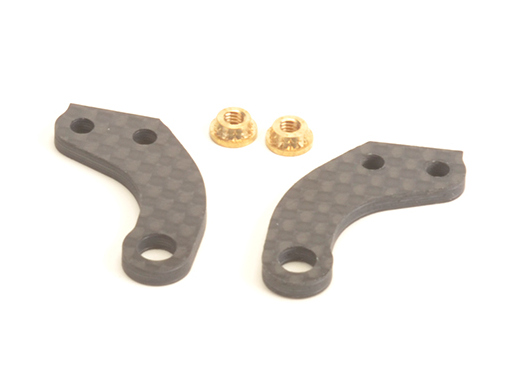 Schumacher U8246 -  C/F Front Steering Arms (Mi8)