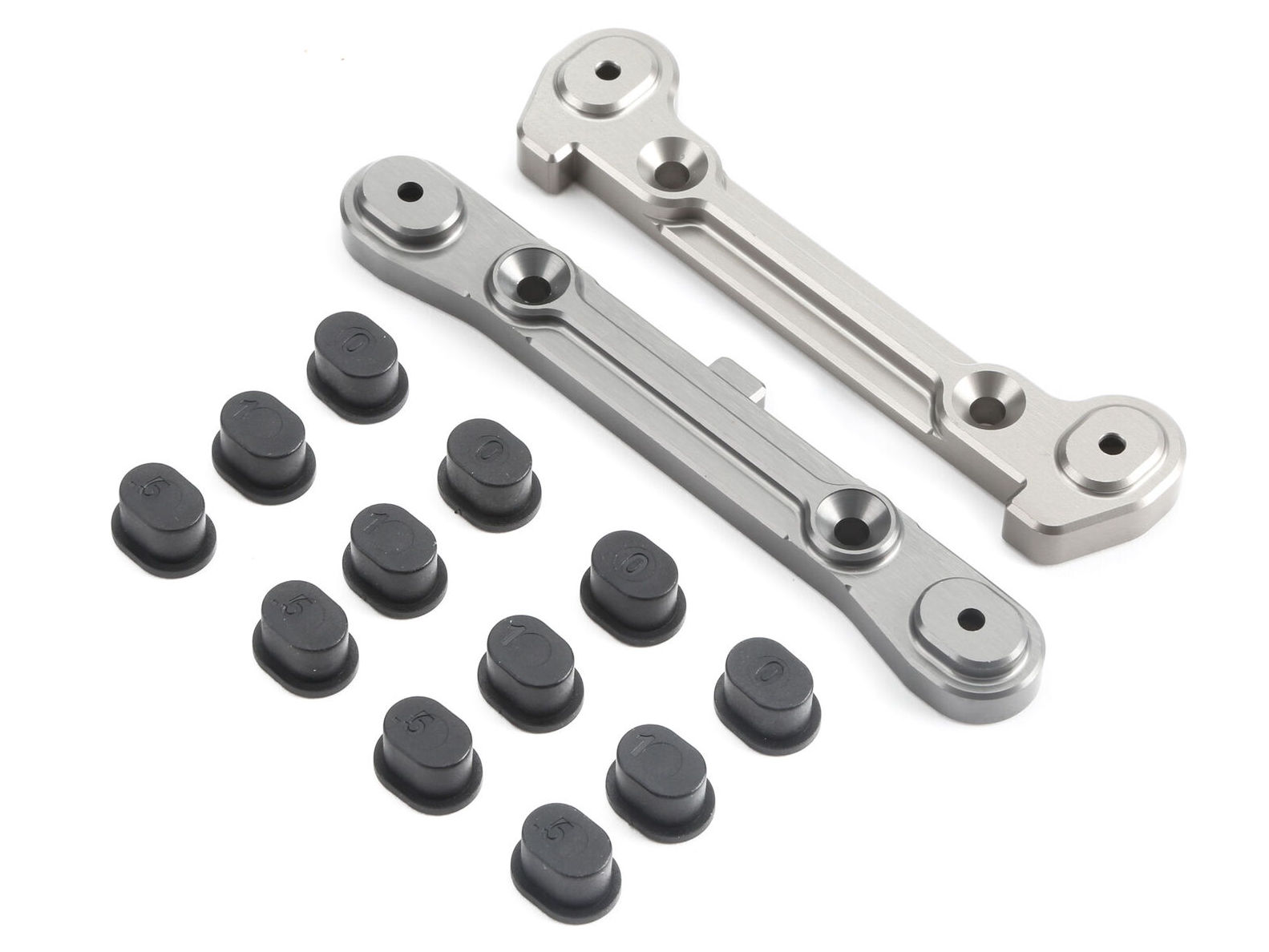 TLR 254001 - Adjustable Rear Hinge Pin Brace with Inserts (5IVE B, 5T, MINI WRC)