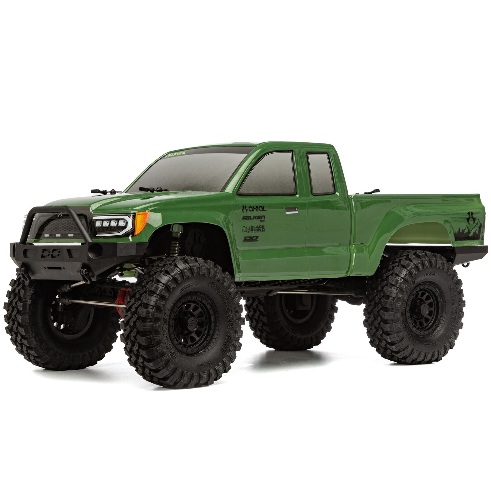 Axial AXI03027T2 - 1/10 SCX10 III Base Camp 4WD Rock Crawler Brushed RTR, Green