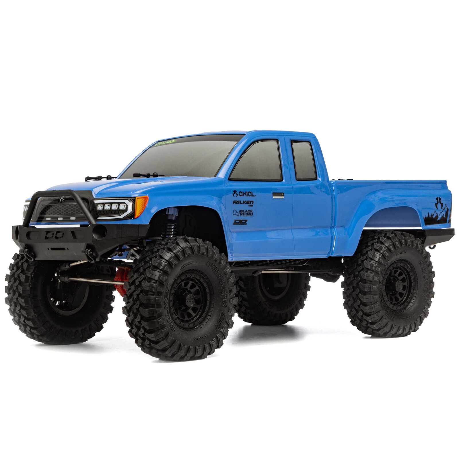 Axial AXI03027T1 - 1/10 SCX10 III Base Camp 4WD Rock Crawler Brushed RTR, Blue