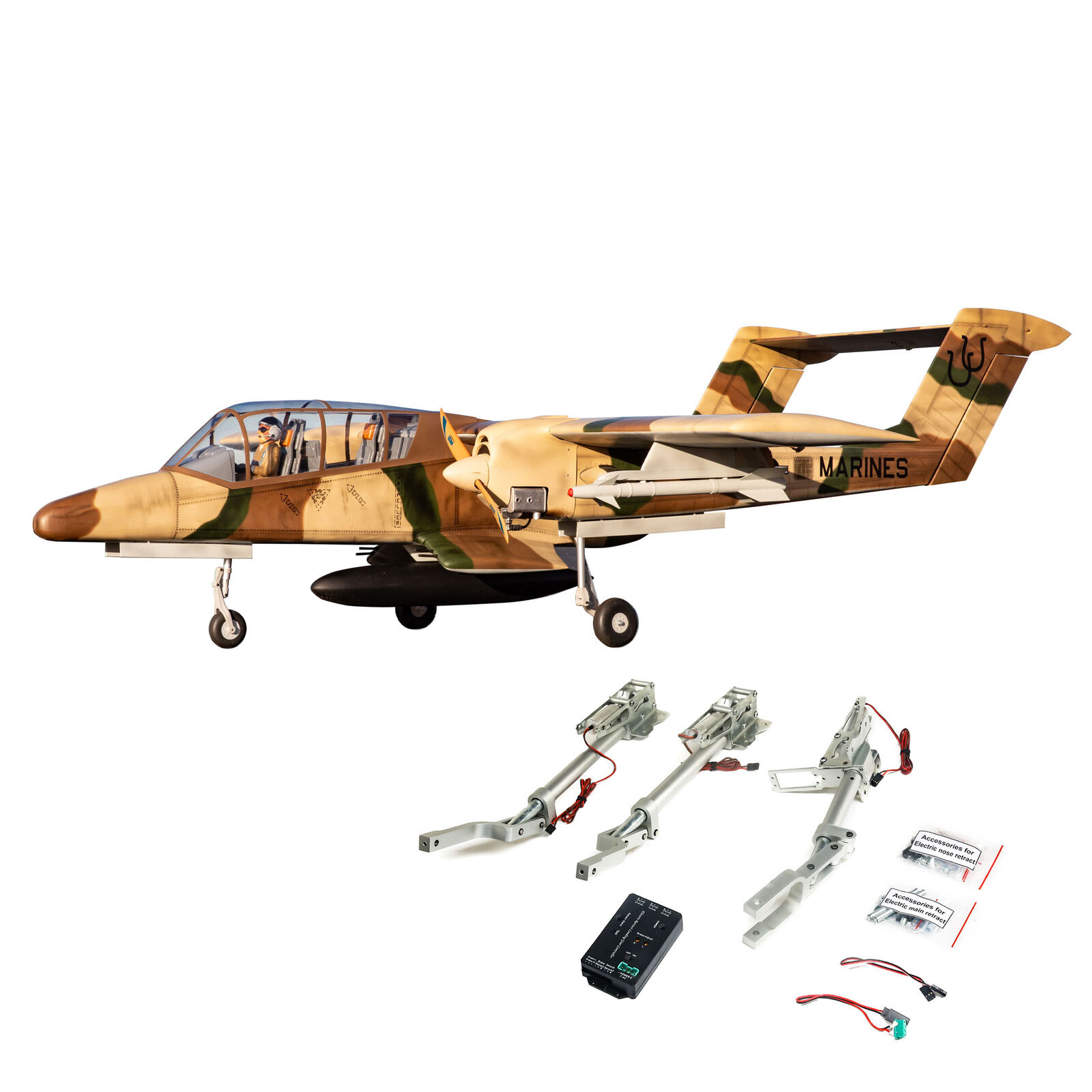 Hangar 9 Han4670CR - OV-10 Bronco 30cc ARF, 108