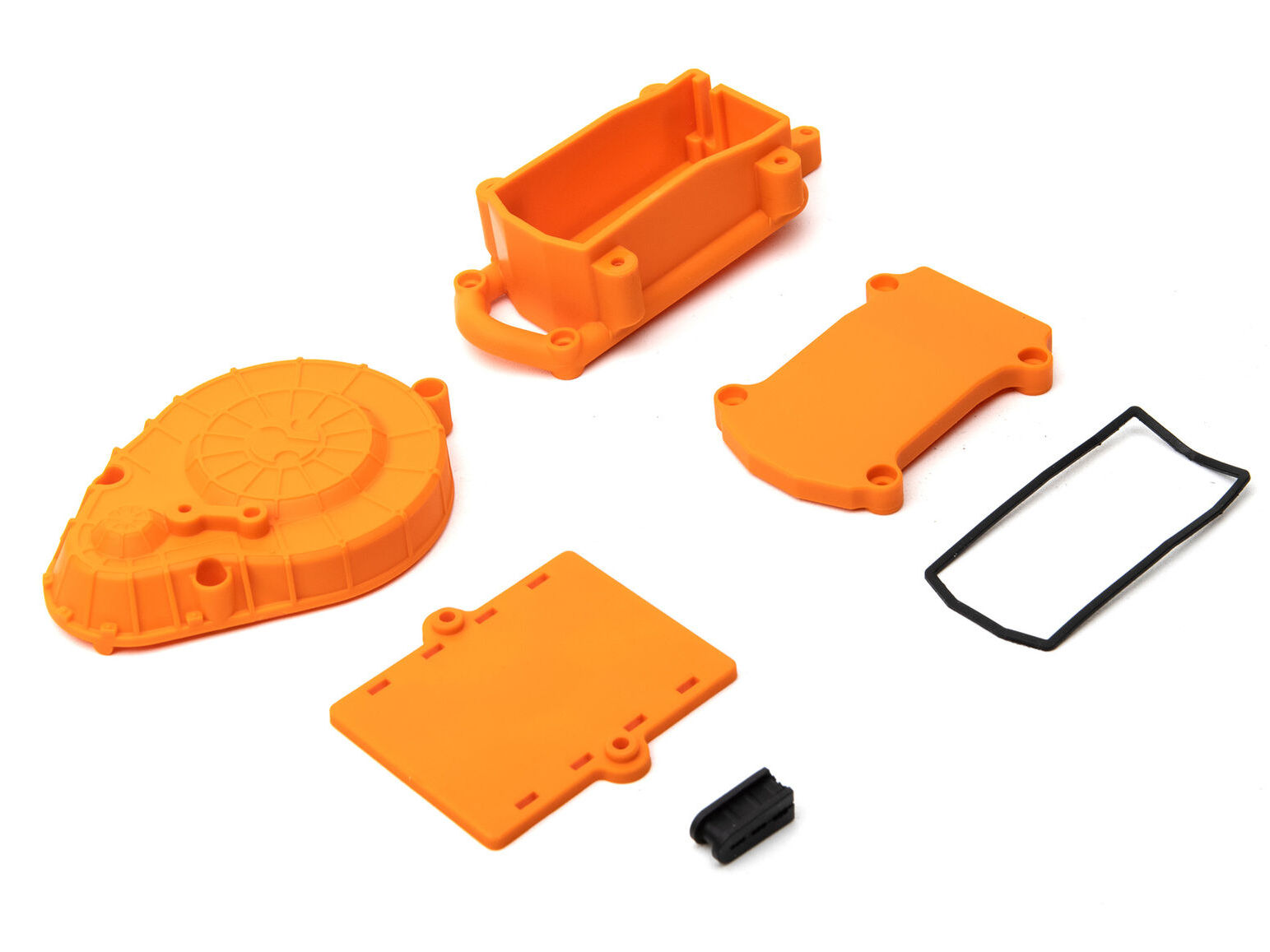 Axial AXI231031 - Cage Radio Box Spur Cover Orange (RBX10)