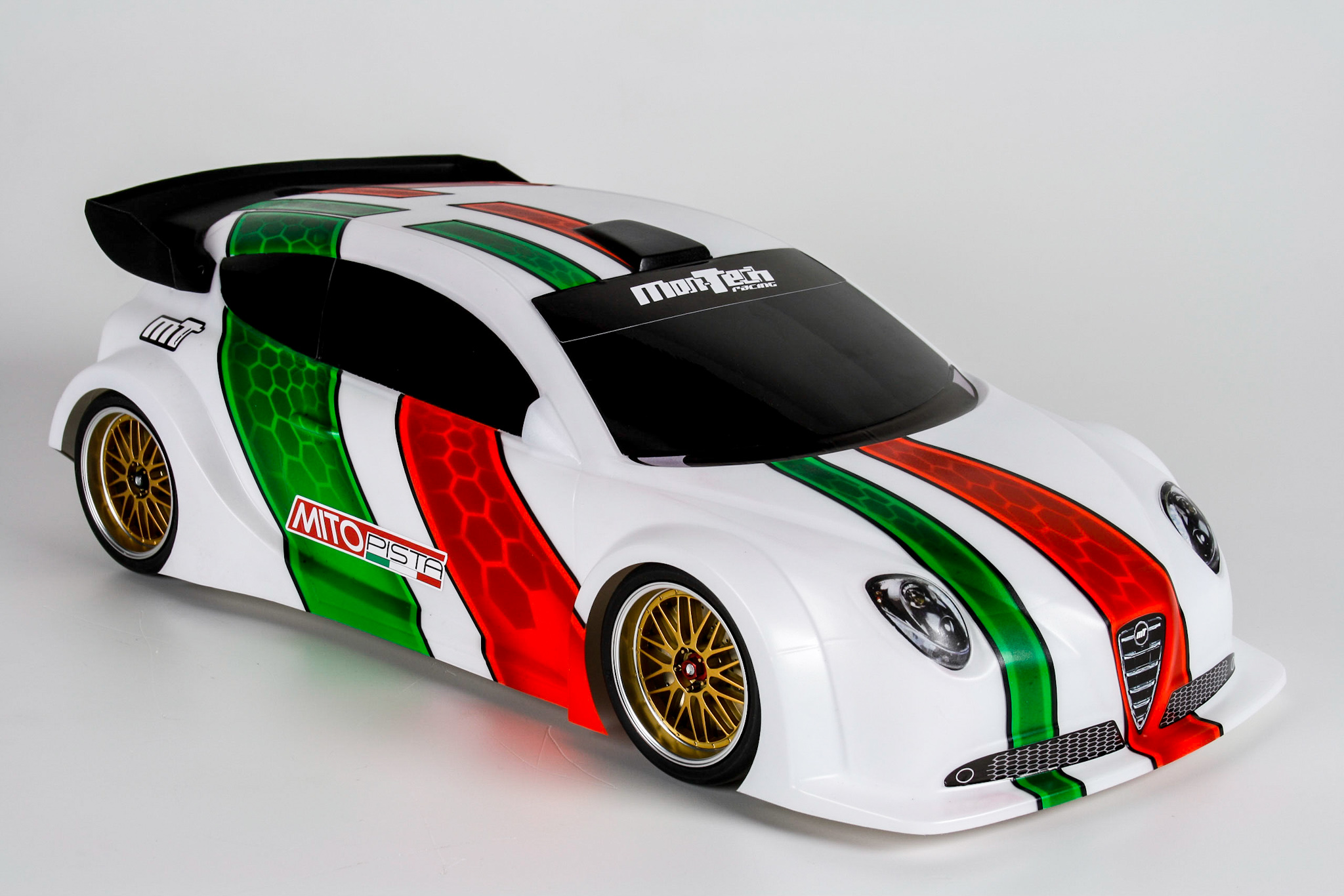 MonTech 021-016 - Mito Pista FWD Body - 190mm Touring Car