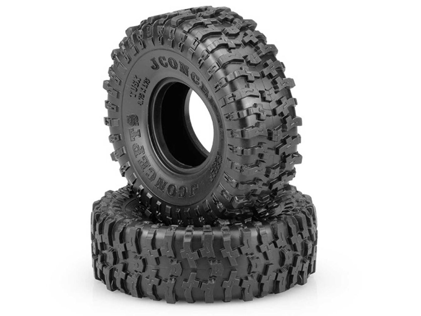 JConcepts 3022-02 - Tusk Performance 1.9 Scaler Tires, Green Compound
