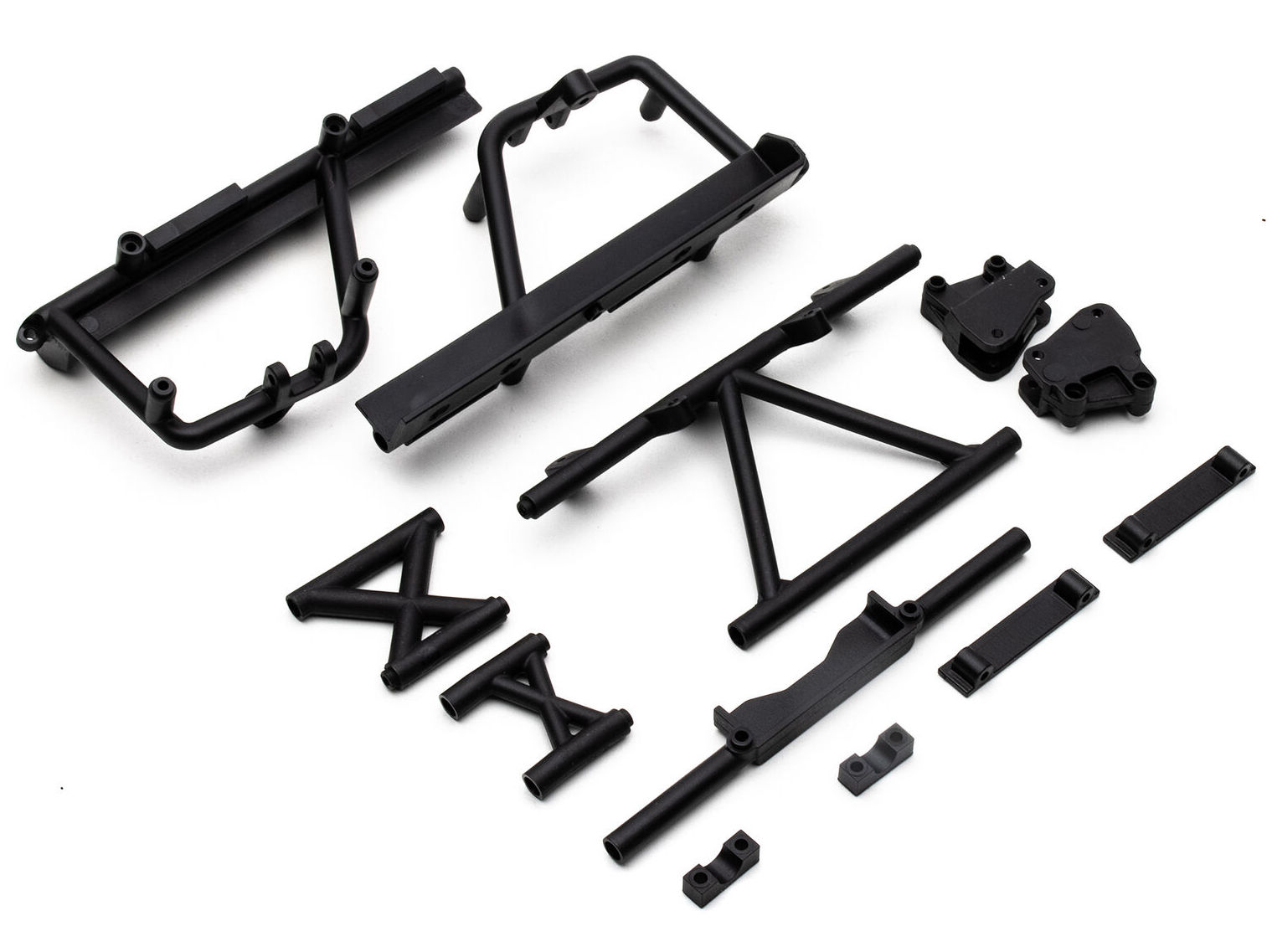 Axial AXI231034 - Cage Supports Battery Tray Black (RBX10)