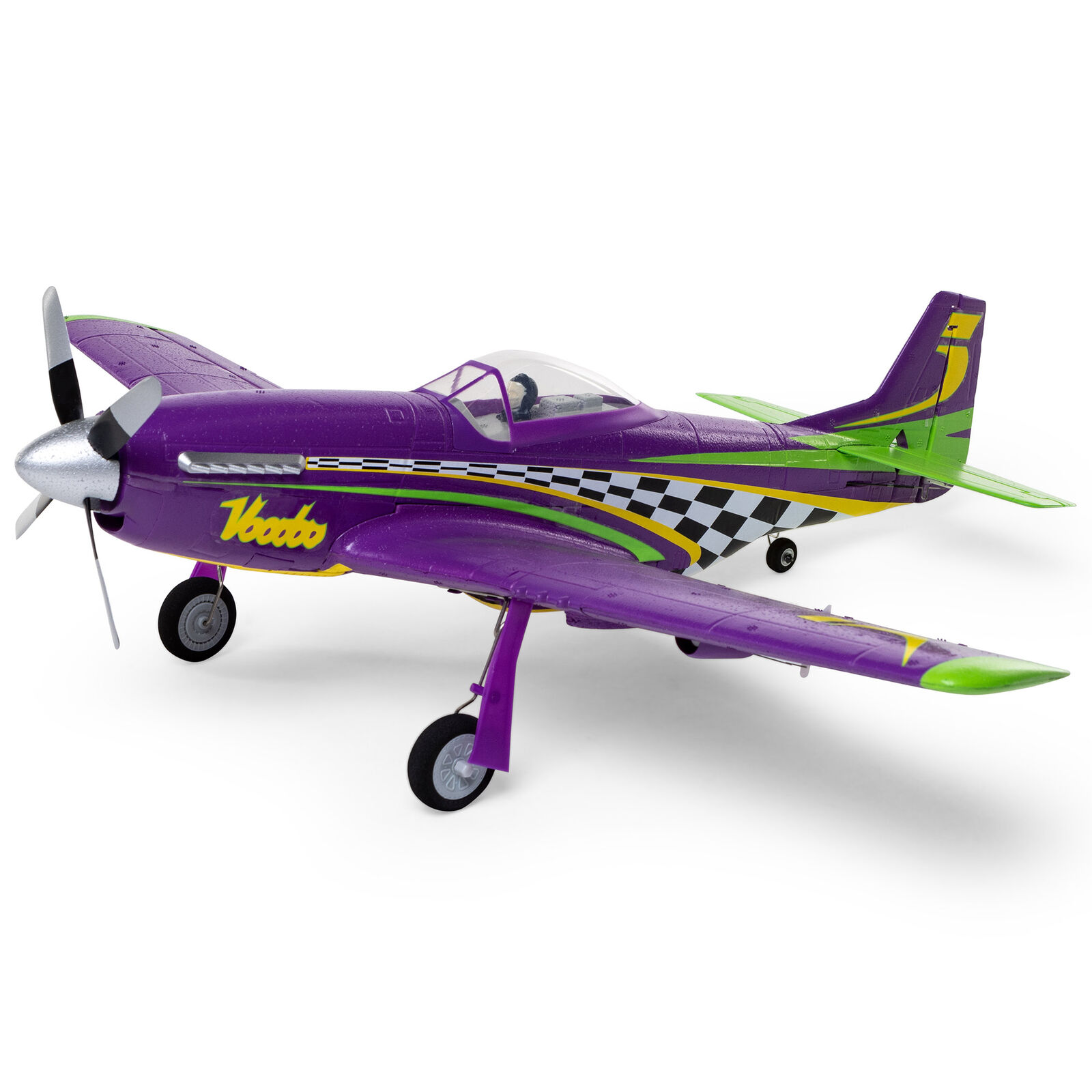 E-flite EFLU4350 - UMX P-51D Voodoo BNF Basic with AS3X and SAFE Select