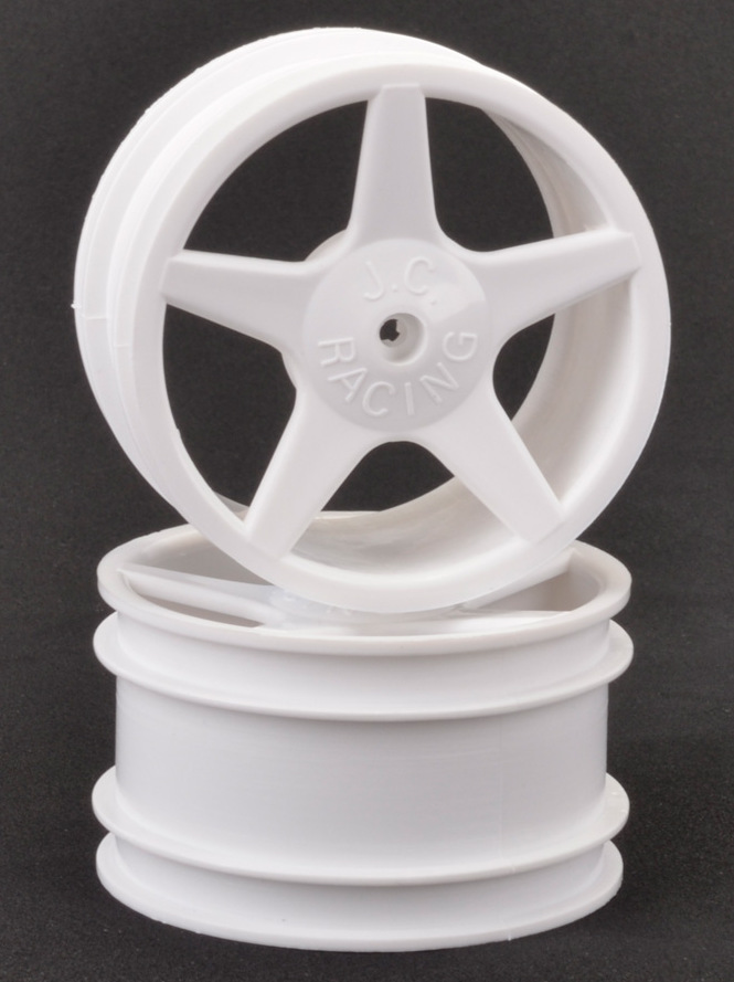 Core CR681 -  JC 5 Spoke 2.2 Rear White Wheel (XLS, Pro Cat)