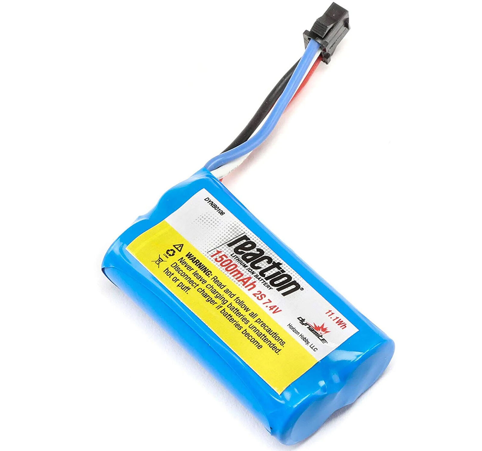 Dynamite DYNB0108 - 7.4V 1500mAh 2S LiIon (Proboat React 17)
