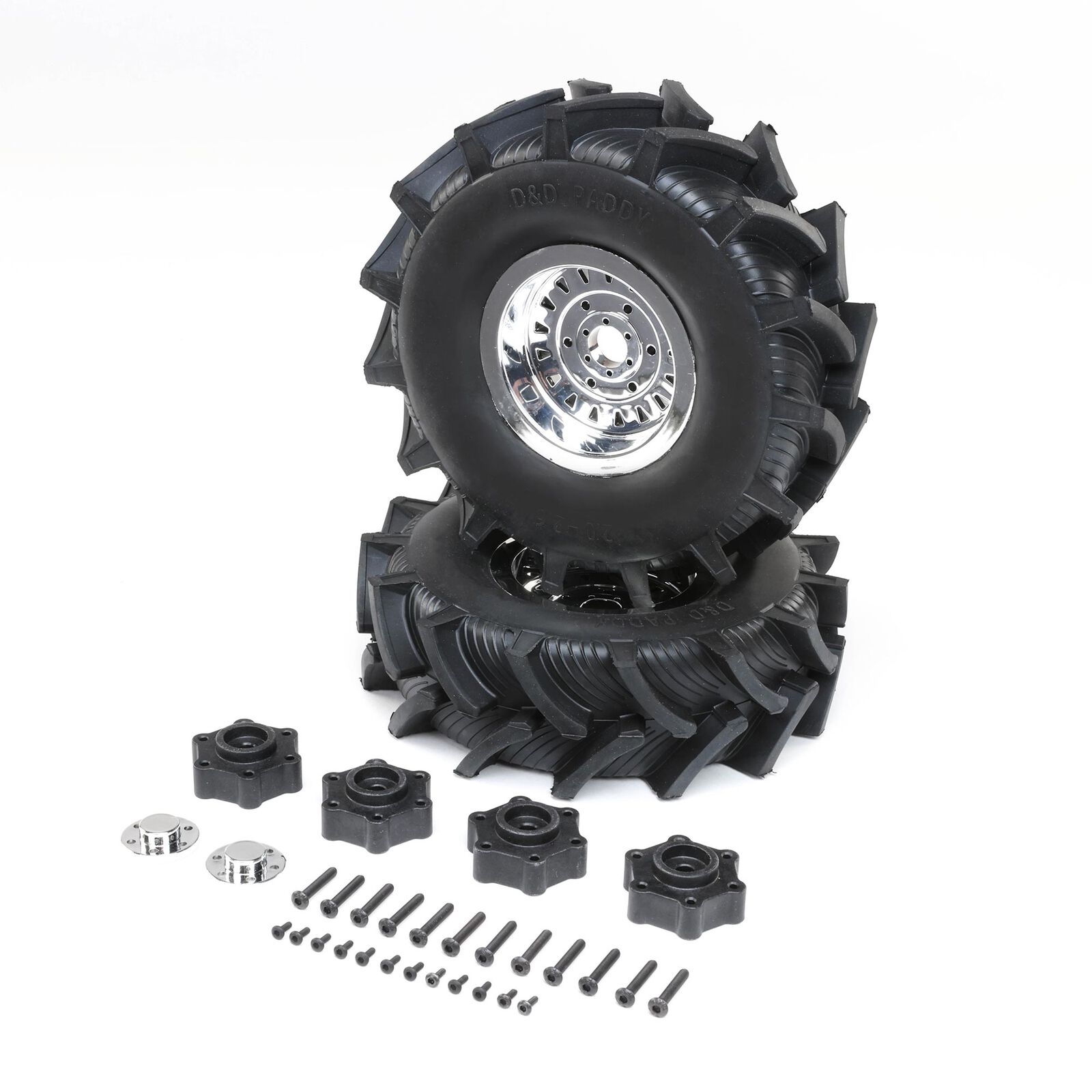 Losi LOS44003 - D&D Paddy Tire w/Foam, Premount (LMT Mega)