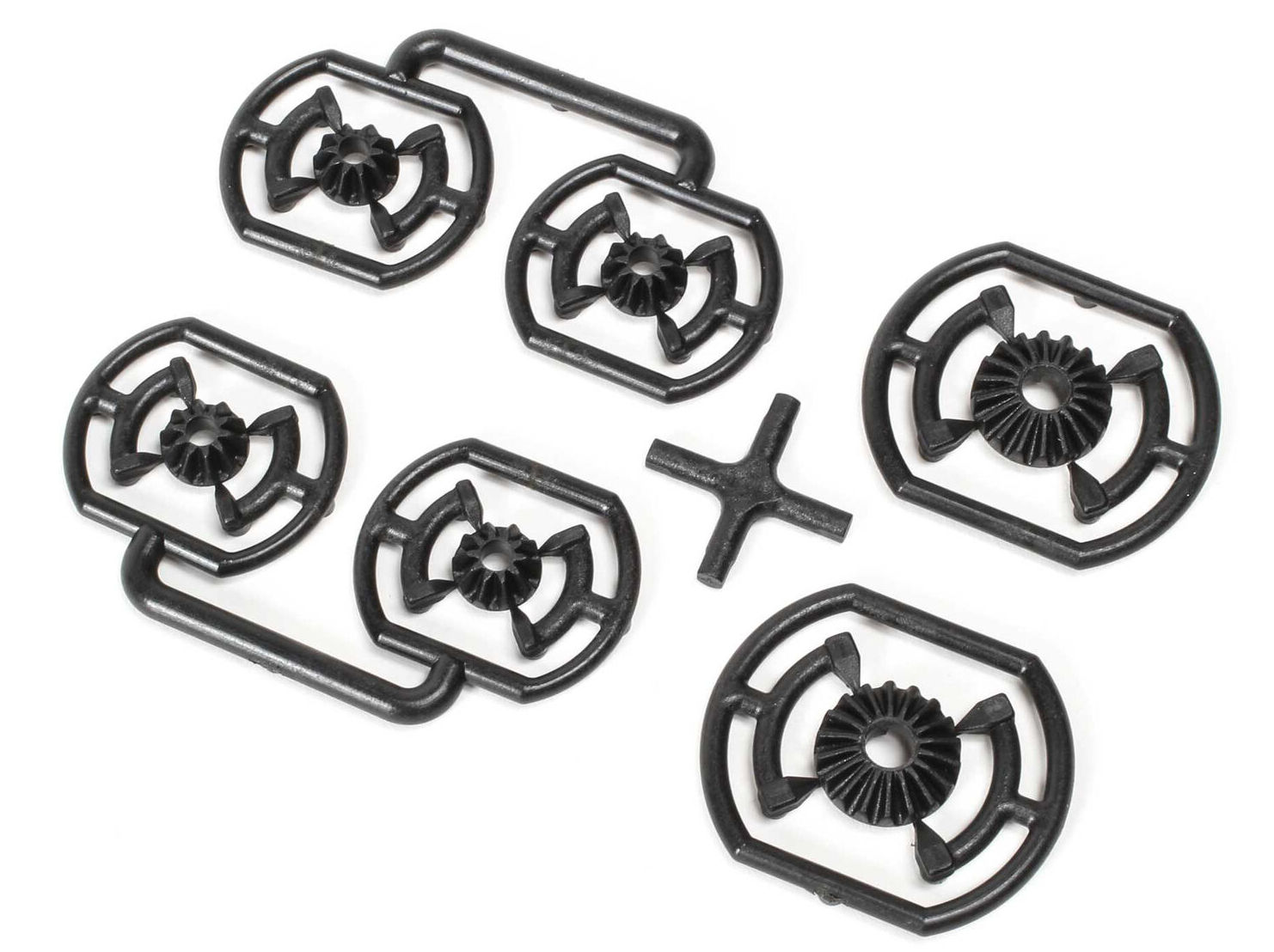 TLR 332084 - Internal Diff Gear Set Composite (22X-4)