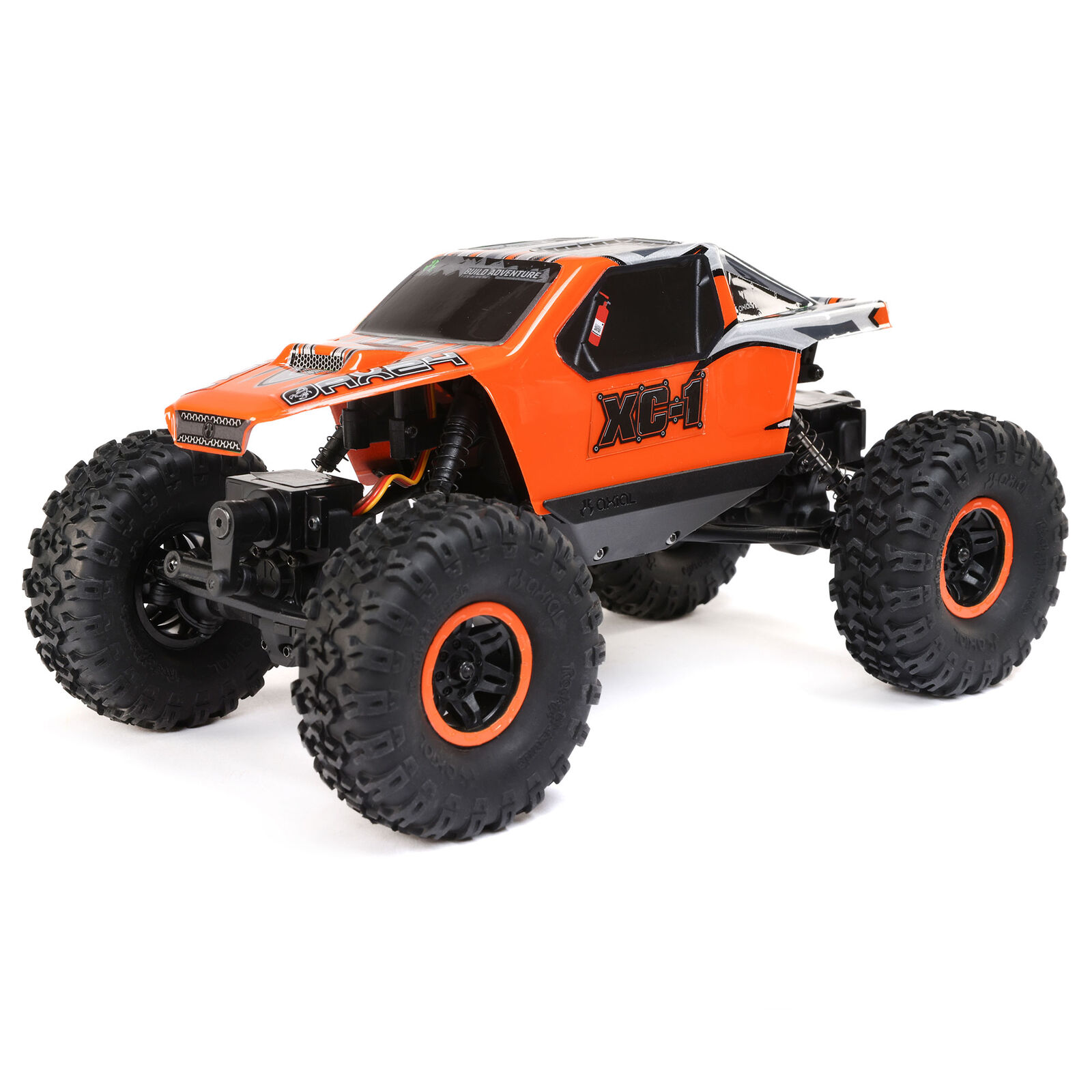 Axial AXI00003T2 - 1/24 AX24 XC-1 4WS Crawler Brushed RTR, Orange