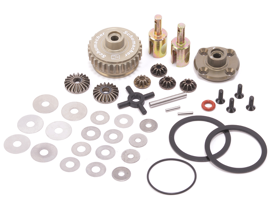 Schumacher U8512 -  Alloy Diff Complete V2 Front (L1R)