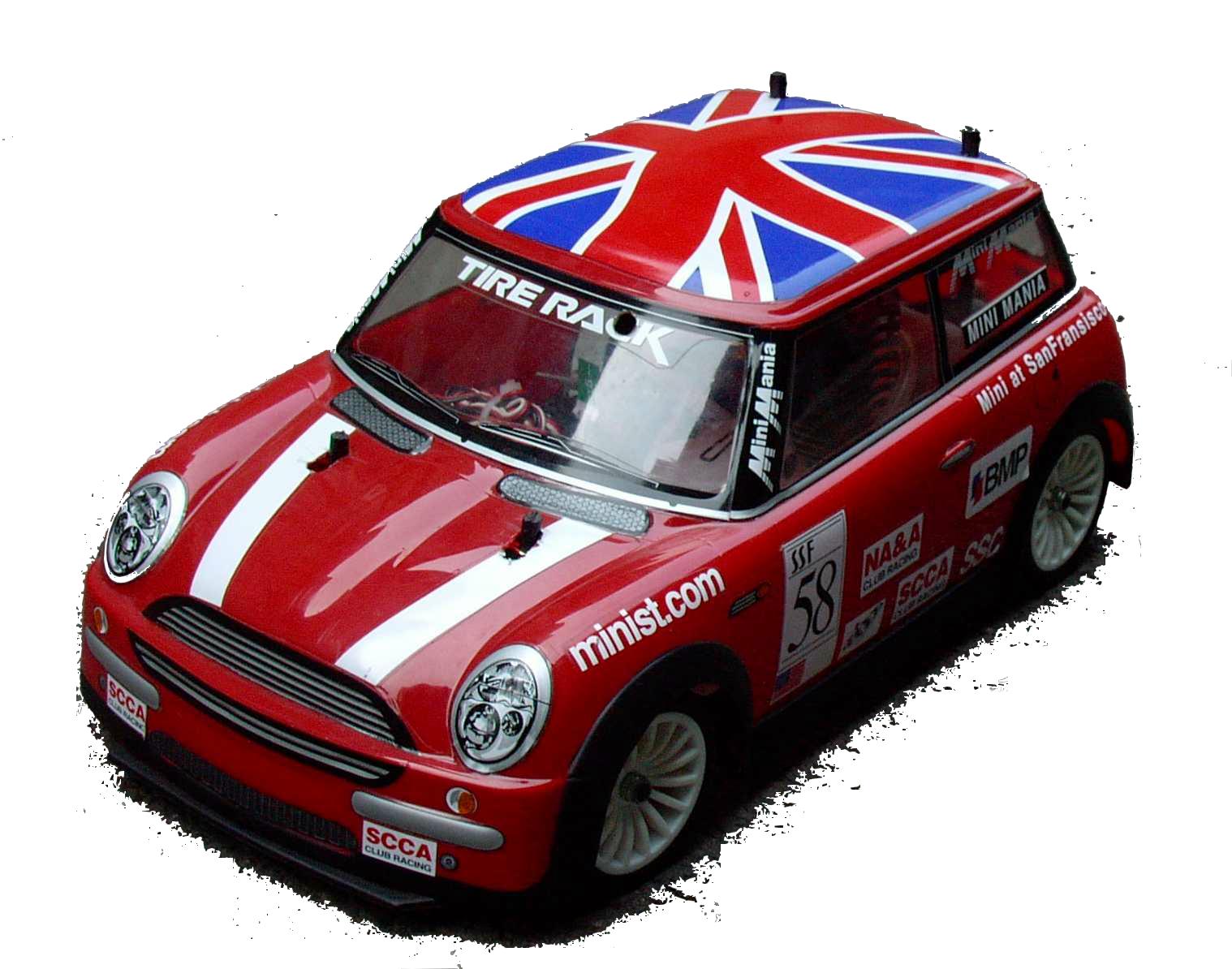 Colt - 160mm New Mini Cooper Clear Body (M-Chassis)