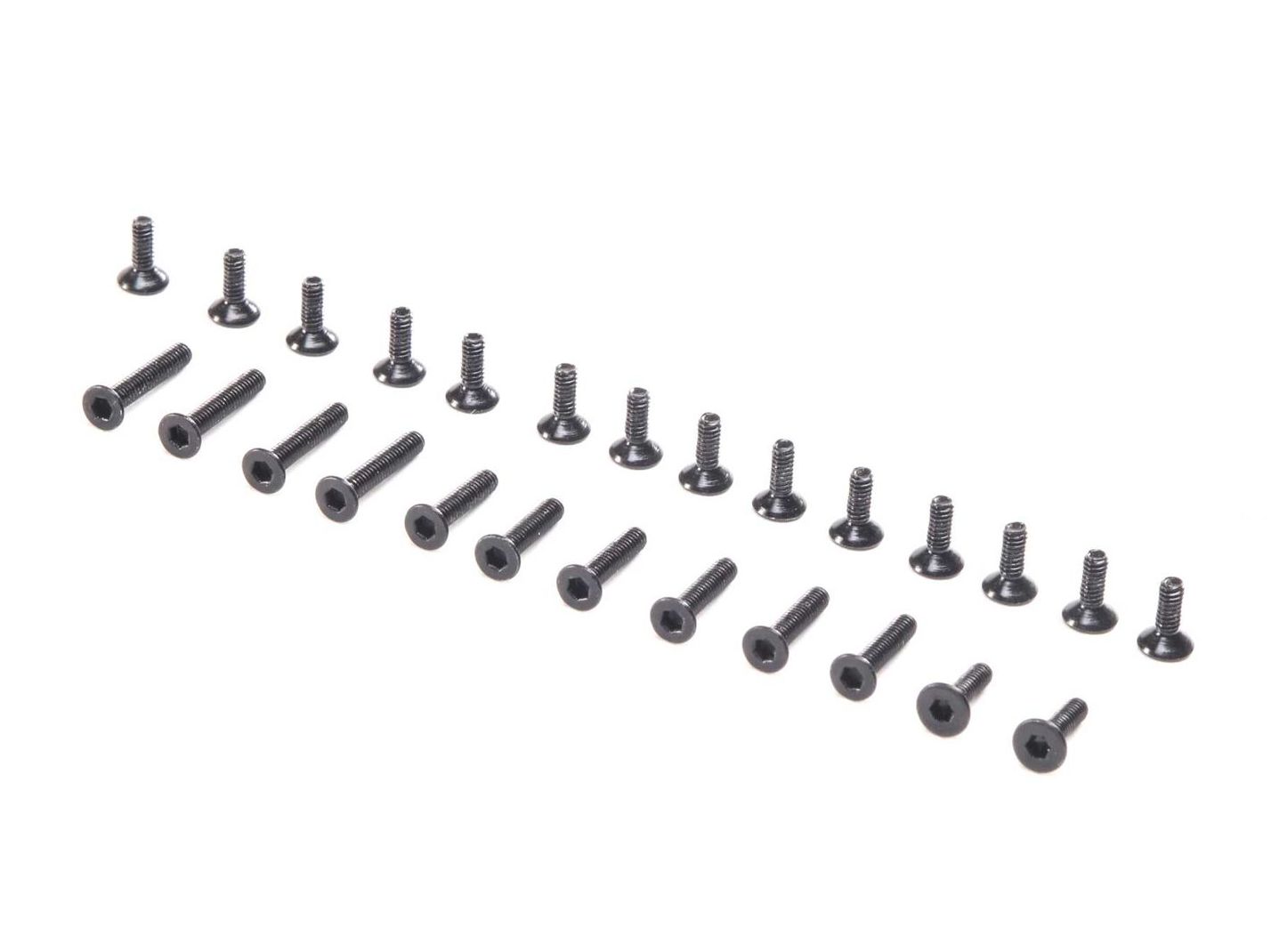 Losi LOS216004 - Screw Set Flat Head (Mini-T 2.0, Mini-B)