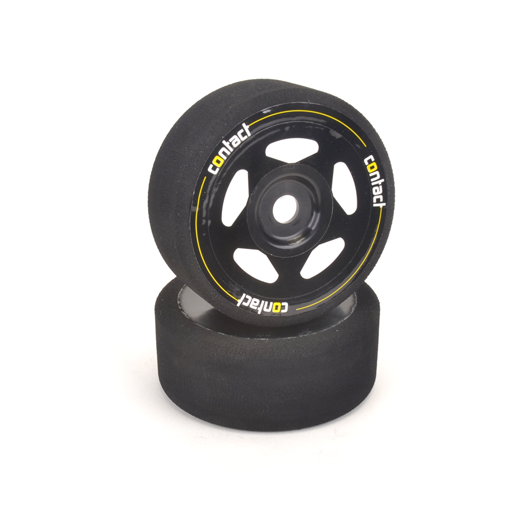 Contact JB35B - GT8 / Rally Black Pre-Glued Foam Tyres 35Sh 17mm Hex Hub 103mm