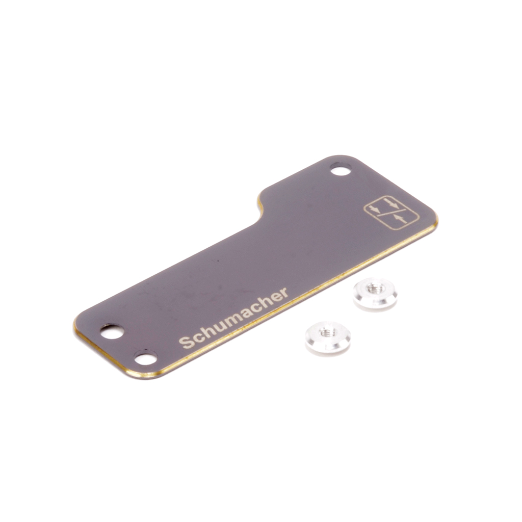 Schumacher U8386 -  Brass Radio Tray - L1R
