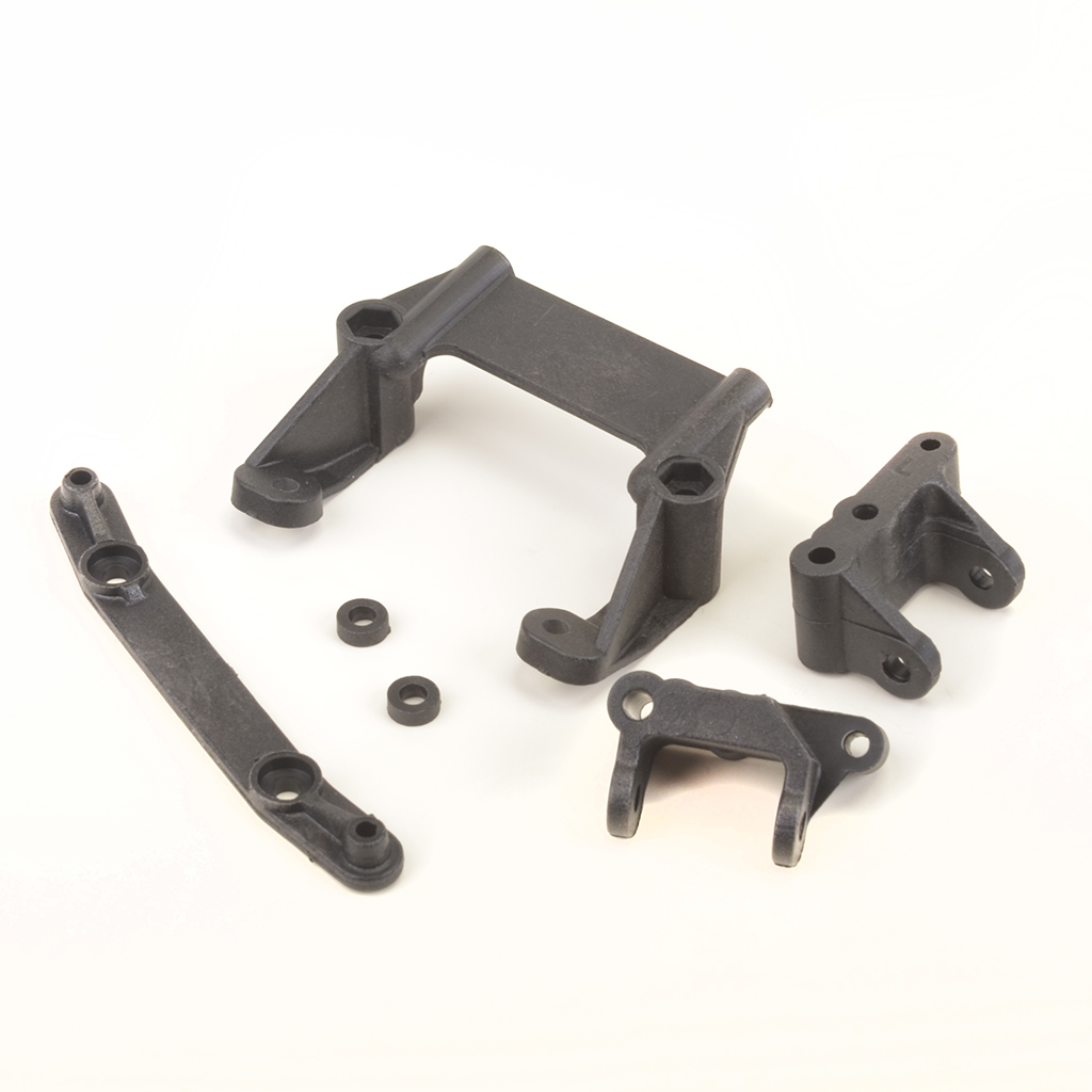 Schumacher U776 - Top Bkt; Yokes;C.Tr. Rod - 2WD
